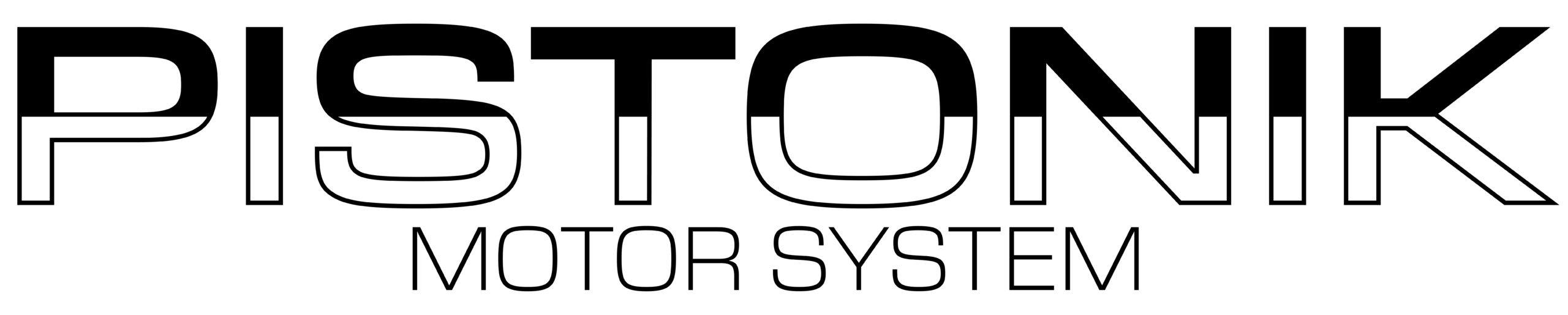 Pistonik Motor System Logo Black